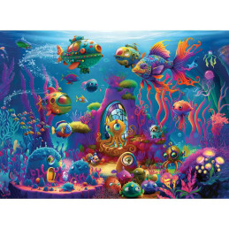 Ravensburger - Puzzle animalele oceanului 150 piese