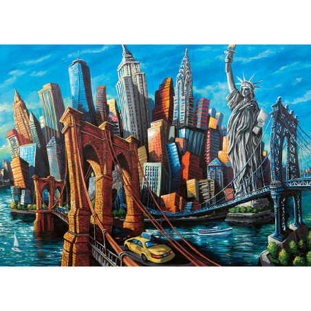 Puzzle Obiective Din New York, 1000 Piese