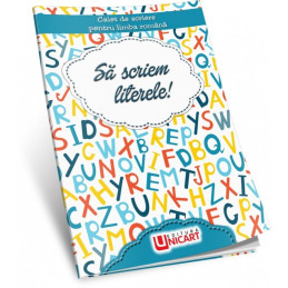 Caiet de scriere Unicart petru romana Sa scriem literele