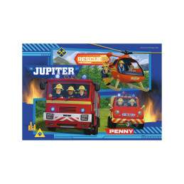 Puzzle Echipa Pompier Sam,2X24Piese