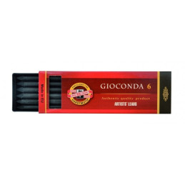 Carbune artificial Koh-i-noor Gioconda, Nr.3, 2B, 5.6mm, set 6 buc, K8673-3