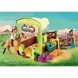 Playmobil - Spatiu Ingrijire Cai - Lucky & Spirit