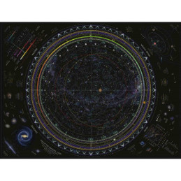 Puzzle Harta Universului, 1500 Piese