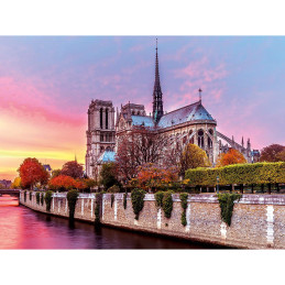 Puzzle Pictura Notre Dame, 1500 Piese