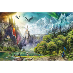 Puzzle Domnia Dragonilor, 3000 Piese