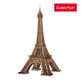 Cubic Fun - Puzzle 3D turnul Eiffel nivel complex 314 piese
