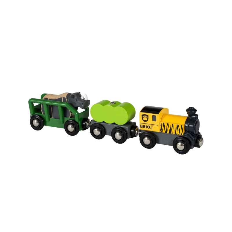 Brio - Tren Safari Cu Rinocer