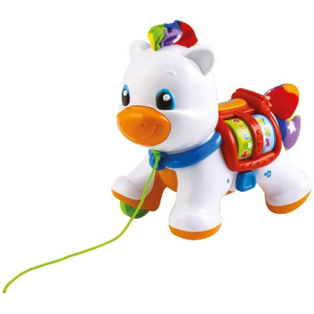 Baby Clementoni - Jucarie De Tras Ponei Interactiv