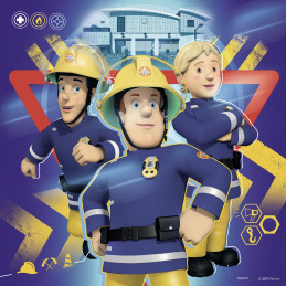 Puzzle Sam In Actiune, 3X49 Piese