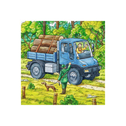 Puzzle Utilaje Agricole, 3X49 Piese