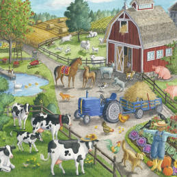 Puzzle Ferma, 60 Piese