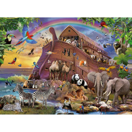 Puzzle Arca Cu Animalute, 150 Piese