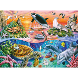 Puzzle Minunatul Ocean, 100 Piese