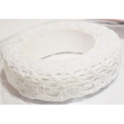 Dantela bumbac autoadeziva crem Daco Art AD051/1