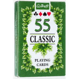 Carti de Joc Trefl Classic, 55 carti/pachet, multicolor, 3+ ani, 49055 - 69721