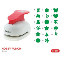 Perforator trifoi Hobby 5 cm trifoi 4 foi DACO