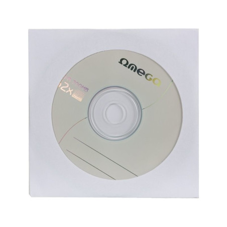 CD-R Omega 56992, 700MB / 80min, 52x, ambalate individual in plic