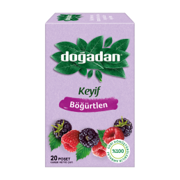 Ceai de fructe padure cu mure Dogadan 20 plicuri/cutie
