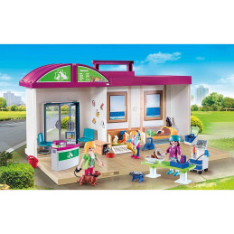 Playmobil - Set Mobil Clinica Veterinara