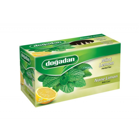 Ceai de plante cu menta si lamaie Dogadan 20 plicuri/cutie