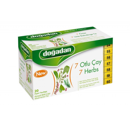 Ceai din amestec de 7 plante Dogadan 20 plicuri/cutie