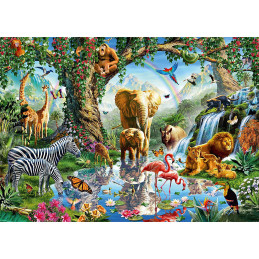 Puzzle Aventuri In Jungla, 1000 Piese