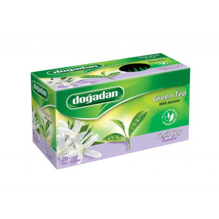 Ceai verde cu iasomie Dogadan 20 plicuri/cutie
