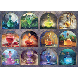 Puzzle Potiuni, 1000 Piese