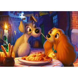 Puzzle Doamna Si Vagabontul, 1000 Piese