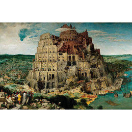 Puzzle Bruegel The Elder - Turnul Babel, 5000 Piese