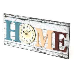 Ceas de perete Platinet PZH / 43815, Home, dreptunghiular, 40x17x4.5cm, plastic, afisaj analogic cu cifre arabe, quartz