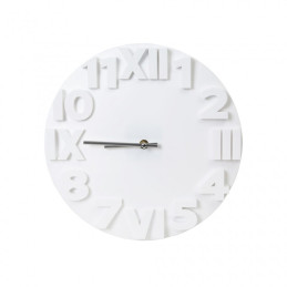 Ceas de perete Platinet PZMOWC / 42986, Modern, rotund, 35x35x5cm, afisaj analogic cu cifre romane si arabe, quartz
