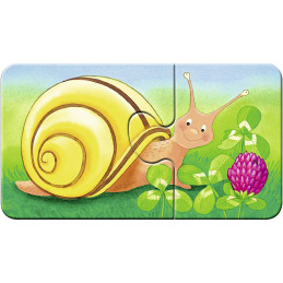 Puzzle Animale De Gradina, 9X2 Piese