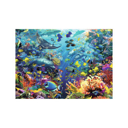 Puzzle Paradisul Subacvatic, 9000 Piese