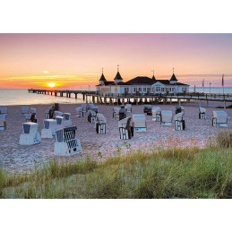 Puzzle Marea Baltica Ahlbeck, Usedom 1000 Piese