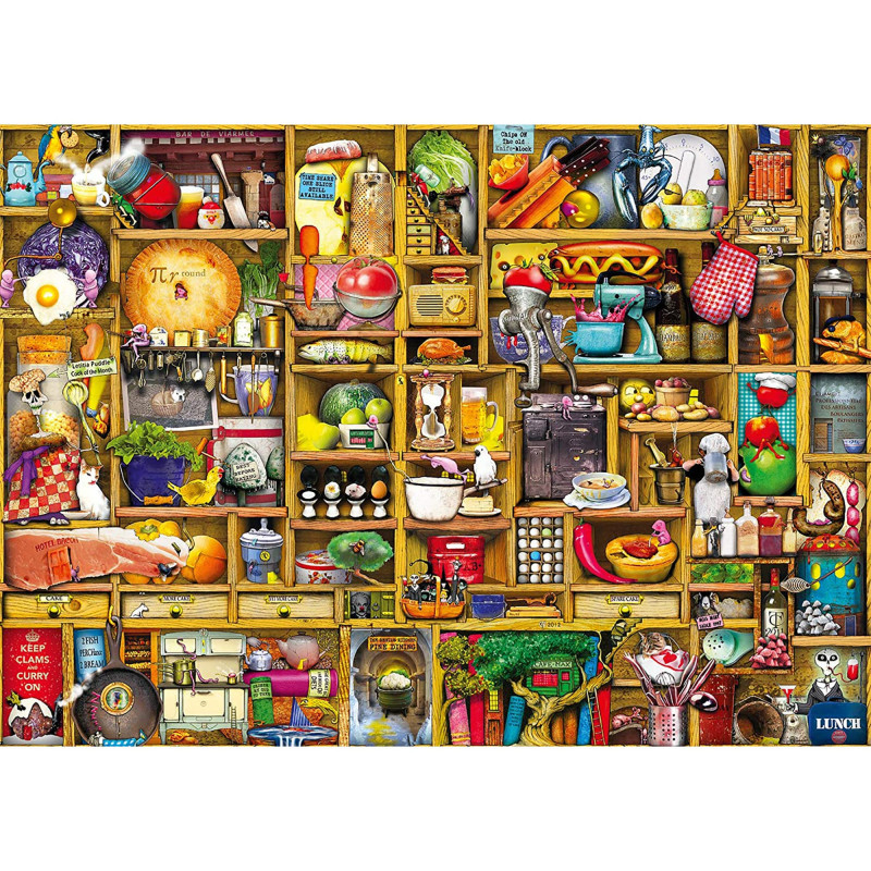 Puzzle Dulap De Bucatarie, 1000 Piese
