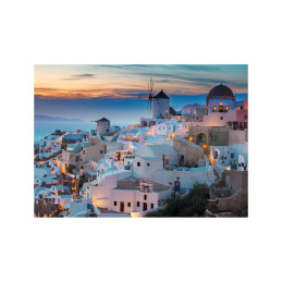 Puzzle Noaptea In Santorini, 1000 Piese