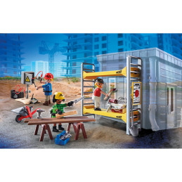 Playmobil - Muncitori Cu Schela