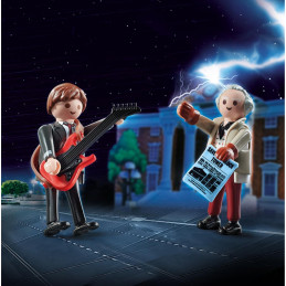 Playmobil - Inapoi In Viitor -Marty Si Dr. Brow