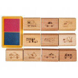 Set 10 stampile Vehicule