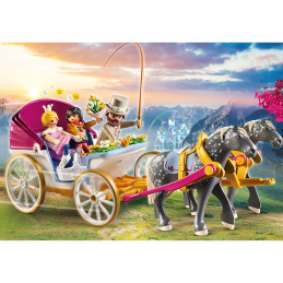 Playmobil - Trasura Cu Print Si Printesa