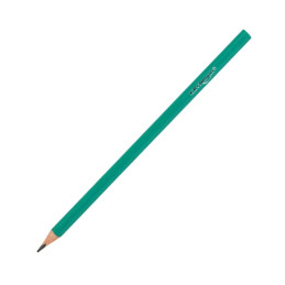 Creion grafit Keyroad KR971763, HB, corp triunghiular plastic verde, fara guma de sters