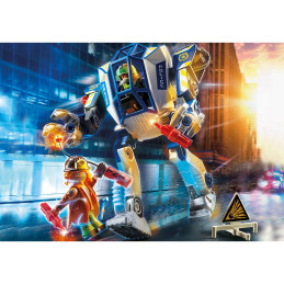 Playmobil - Robot De Politie Pentru Operatiuni Speciale