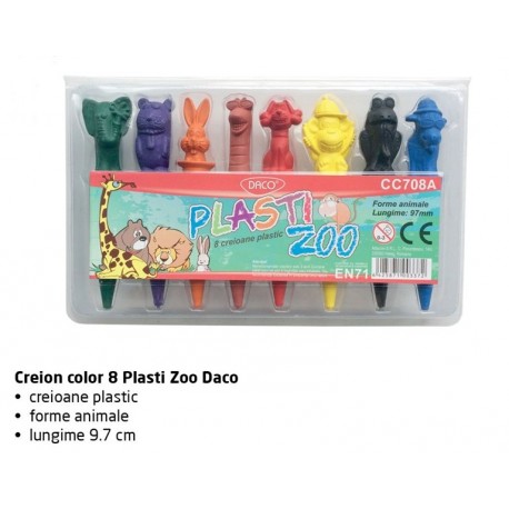 Plasti ZOO - Creioane colorate DACO CC708A