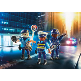 Playmobil - Set 3 Figurine Politisti