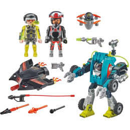 Playmobil - Robot versus planor