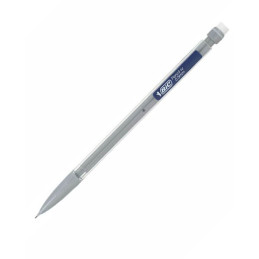 Creion mecanic Bic Matic 820958, 0.5mm, corp plastic gri, cu guma de sters