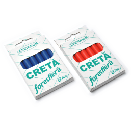 Creta forestiera Cretorom, albastru, cutie 6 buc
