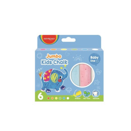 Creta Keyroad Baby line KR972325, pentru asfalt, culori pastel, cutie 6 buc