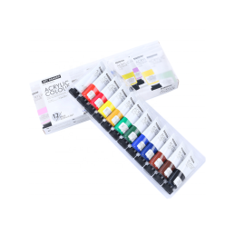 Culori acrilice Magi-Wap Art Rangers, 12 culori x 22ml, FEA1222T